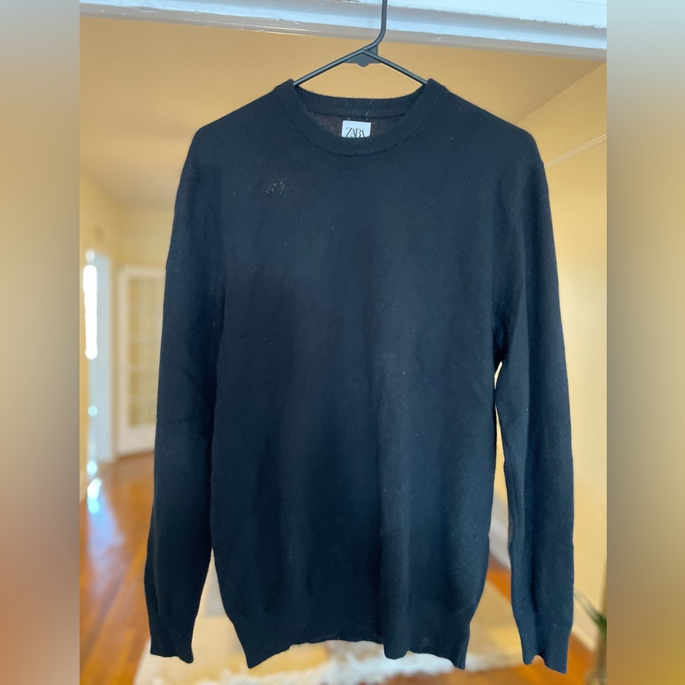 Black Cashmere Sweater